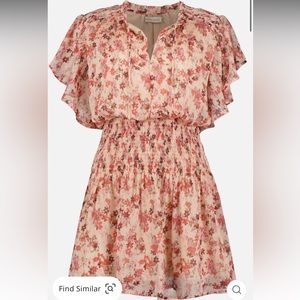 Bishop & Young Lana Flutter Sleeve Dress